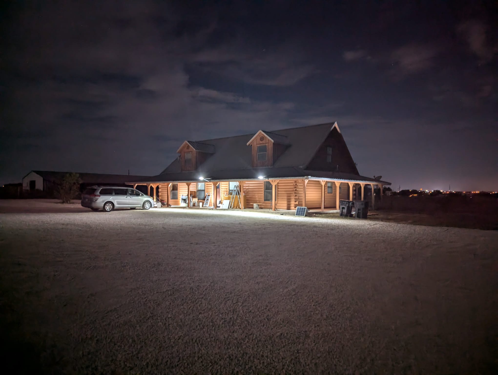 ICJ Building Night View